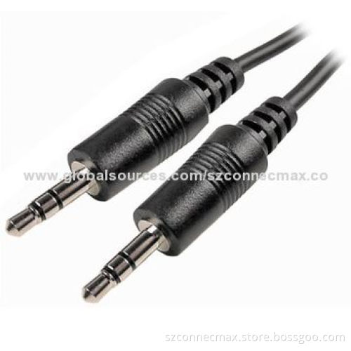 3.5mm Stereo Male to Male Cables, Easy to Use